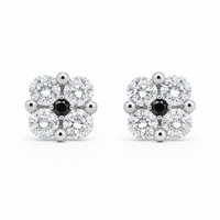 Orecchini Recarlo Donna in Oro Diamante XD 146/BN
